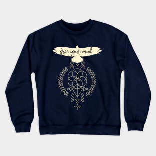 Sacred Geometry - free your mind Crewneck Sweatshirt